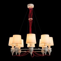  - Подвесная люстра Arte Lamp Sergio A3325LM-8WH