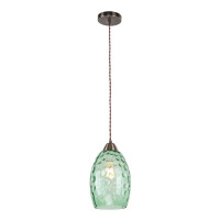  - Подвесной светильник IMEX MD.0102-1-P.Green AB