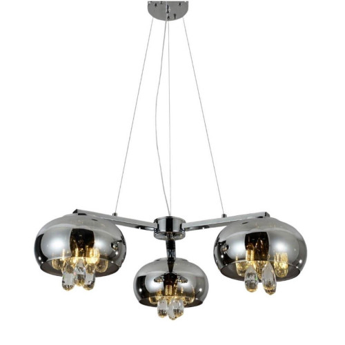 Подвесная люстра Lumina Deco Tosso LDP 8066-3-200 CHR 