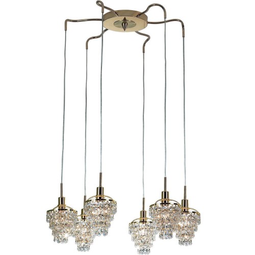 Подвесная люстра Citilux Контур CL322261 