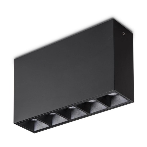 Потолочный светодиодный светильник Ideal Lux Lika 10W Surface BK 244884 
