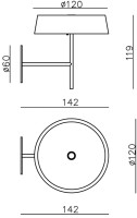  - Основа для бра Deko-Light Miram 930623