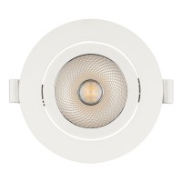  - Светильник LTD-POLAR-TURN-R105-10W Warm3000 (WH, 36 deg, 230V) (Arlight, IP20 Пластик, 3 года)