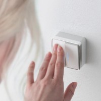 - Выключатель Werkel двухклавишный с подсветкой Gallant белый WL15-03-03 4690389102073