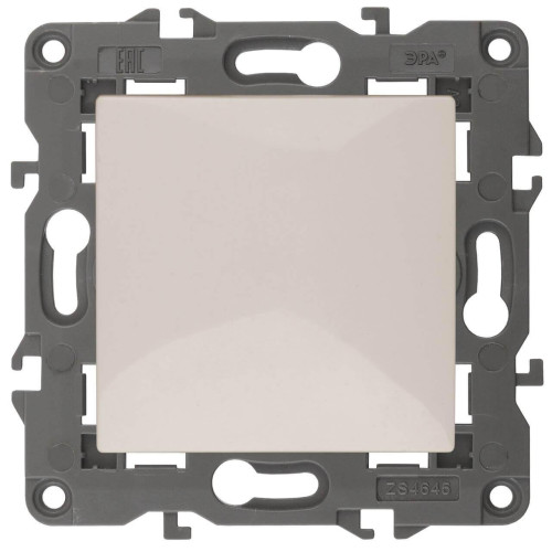 Переключатель одноклавишный промежуточный ЭРА Elegance 10AX 250V 14-1108-02 Б0034258 