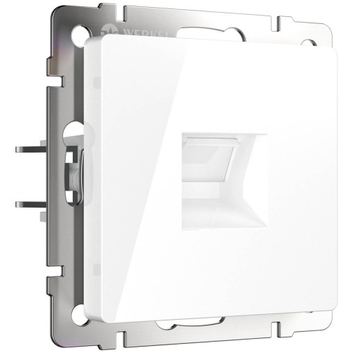 Телефонная розетка RJ-11 Werkel белый W1182001 4690389155383 