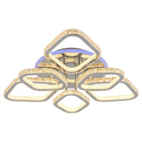  - Потолочная светодиодная люстра Profit Light 8044/3+3 CHR