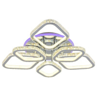  - Потолочная светодиодная люстра Profit Light 8044/3+3 CHR