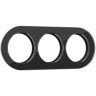 Рамка Werkel Favorit Runda на 3 поста черный WL21-Frame-01 4690389142000 - Рамка Werkel Favorit Runda на 3 поста черный WL21-Frame-01 4690389142000