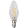 Лампа светодиодная филаментная ЭРА E14 5W 2700K прозрачная F-LED BTW-5W-827-E14 Б0027935 - Лампа светодиодная филаментная ЭРА E14 5W 2700K прозрачная F-LED BTW-5W-827-E14 Б0027935