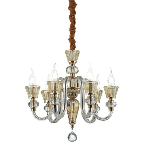 Подвесная люстра Ideal Lux Strauss SP6 140605 