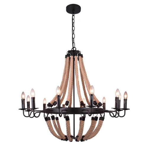 Подвесная люстра Arte Lamp Marsiglia A8956LM-12BK 