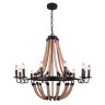 Подвесная люстра Arte Lamp Marsiglia A8956LM-12BK - Подвесная люстра Arte Lamp Marsiglia A8956LM-12BK