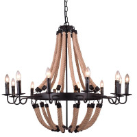  - Подвесная люстра Arte Lamp Marsiglia A8956LM-12BK