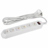 Сетевой фильтр ЭРА USF-6es-5m-W-Box Б0037264 - Сетевой фильтр ЭРА USF-6es-5m-W-Box Б0037264