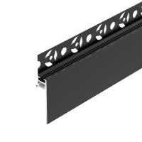  - Профиль PLINTUS-FANTOM-H35-2000 BLACK (Arlight, Алюминий)