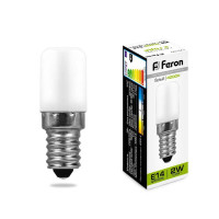  - Лампа светодиодная Feron E14 2W 4000K Цилиндр Матовая LB-10 25897