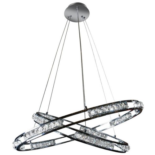 Подвесной светодиодный светильник iLedex Crystal 16364/800+600 CR 