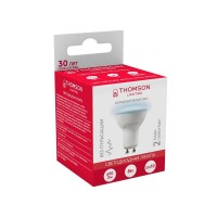  - Лампа светодиодная Thomson GU10 8W 6500K полусфера матовая TH-B2327