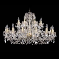  - Подвесная люстра Bohemia Ivele 1402/16+8/360 G