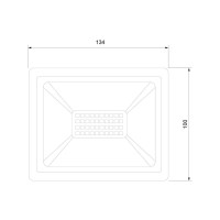  - Прожектор светодиодный Elektrostandard Elementary 029 FL LED 50W 6500K IP65 4690389154805