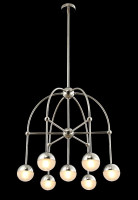  - Подвесная люстра Crystal Lux Truena SP-PL6+1 Nickel