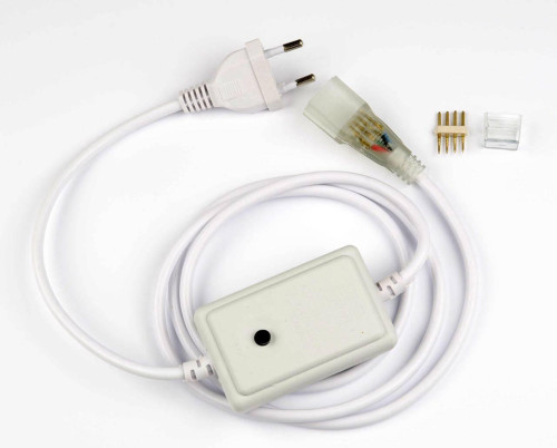 Провод для монохромной светодиодной ленты Neon Uniel UCX-SP4/N22 White 1 Sticker UL-00005799 