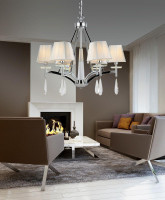  - Подвесная люстра Lumina Deco Valentina LDP 1240-6 CHR