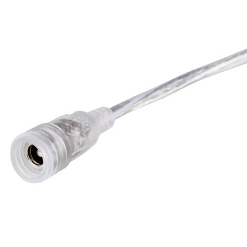 Разъем выводной DCWP-2pin-L150mm-X1F (MAMA) (Arlight, -) Круглый герметичный разъем DC 2-pin МАМА для соединения отрезков одноцветных светодиодных лент. Корпус IP65. Провод 20AWG 15 см. Максимальный допустимый ток 3А. Ответный разъем ПАПА поставляется отдельно.
оболочка линии: ПВХ-компаунд, твердость 50P, термостойкость 80℃, класс огнестойкости: VW-1; UL2464"
Цена за 1шт.