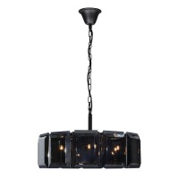  - Подвесная люстра iLamp Panorama 10490-6P BK
