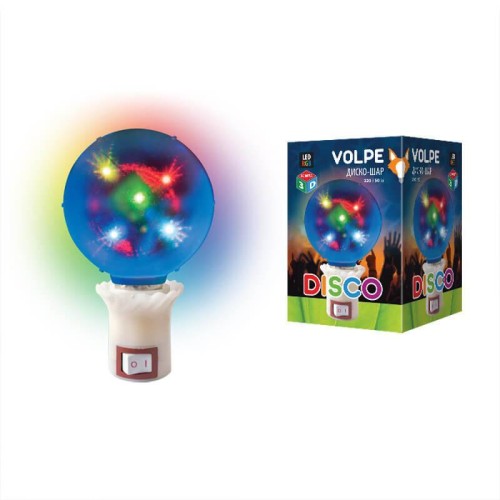 Светодиодный светильник-проектор Volpe Disko ULI-Q309 1,5W/RGB UL-00002762 