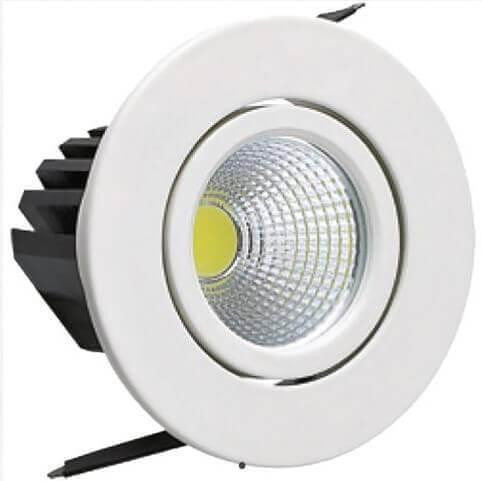 Встраиваемый светодиодный светильник Horoz 3W 6500К хром 016-005-0003 (HL6731L) 