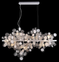  - Подвесной светильник Crystal Lux Deseo SP12 L1000 Silver