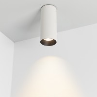 - Светильник SP-POLO-SURFACE-R65-8W White5000 (WH-BK, 40 deg) (Arlight, IP20 Металл, 3 года)