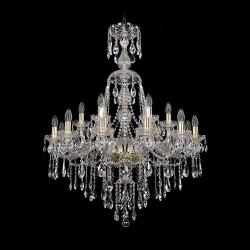 Подвесная люстра Bohemia Ivele 1415/12+6/300/XL-108 G 