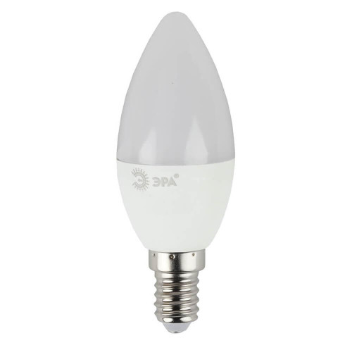 Лампа светодиодная ЭРА E14 9W 6000K матовая LED B35-9W-860-E14 Б0031403 