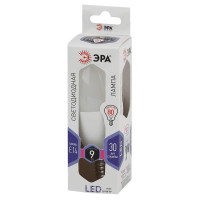  - Лампа светодиодная ЭРА E14 9W 6000K матовая LED B35-9W-860-E14 Б0031403
