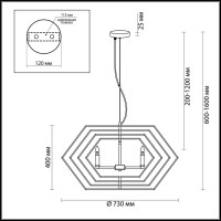  - Подвесная люстра Odeon Light Stolla 4664/4
