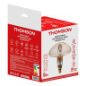 Лампа светодиодная филаментная Thomson E27 5W 1800K груша прозрачная TH-B2179 - Лампа светодиодная филаментная Thomson E27 5W 1800K груша прозрачная TH-B2179