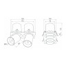Светильник LGD-PULL-S100x200-2x10W Warm3000 (WH, 20 deg) (Arlight, IP20 Металл, 3 года) - Светильник LGD-PULL-S100x200-2x10W Warm3000 (WH, 20 deg) (Arlight, IP20 Металл, 3 года)