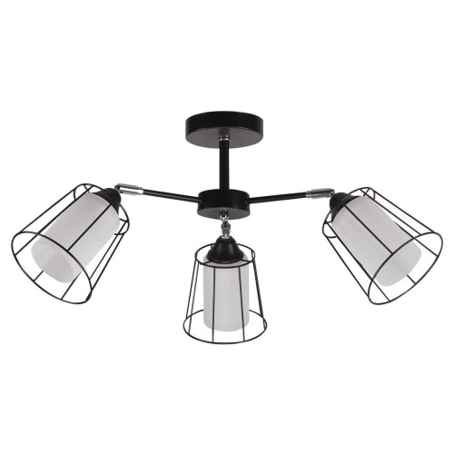 Потолочная люстра IMEX MD.24380-3-S BK+CH 