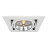 Встраиваемый светильник Arte Lamp Cardani A5935PL-1WH - Встраиваемый светильник Arte Lamp Cardani A5935PL-1WH