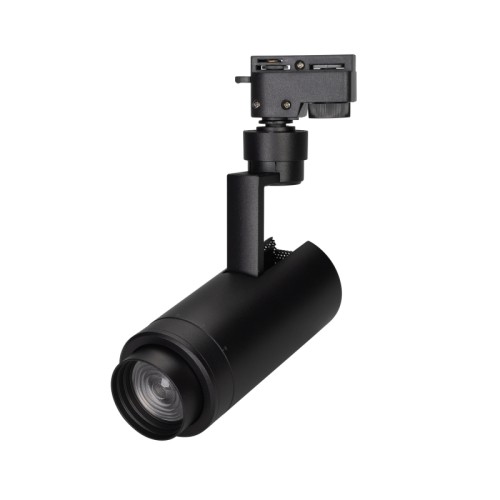 Светильник LGD-ZEUS-2TR-R67-10W White6000 (BK, 20-60 deg) (Arlight, IP20 Металл, 3 года) Светильник подвесной для треков/шин 2 провода, 10Вт. Цвет свечения БЕЛЫЙ 6000K, световой поток 800-1000лм, регулируемый угол 20-60°, CRI>90. Корпус круглый, металл, цвет черный. Размеры DxHxL Ø67x180x155мм. Входное напряжение AC220-240V, мощность 10Вт. Драйвер встроенный (27-38V, 260mA).