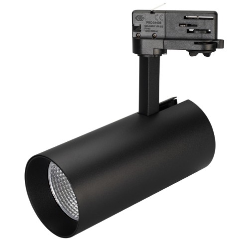 Светильник SP-POLO-TRACK-LEG-R85-15W White5000 (BK-BK, 40 deg) (Arlight, IP20 Металл, 3 года) Трековый светильник 15Вт, черный круглый корпус, черная вставка, металл.
Цвет свечения БЕЛЫЙ 5000K, св.поток 1100лм, CRI(Ra)>80, угол 40°. Размер DxLxH 85x185x170мм, встроенный драйвер PRI:220-240VAC, SEC:DC 350mA 30-43V, 15Вт.