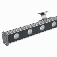  - Светодиодный прожектор AR-LINE-1000S-18W-24V RGB (Grey, 30 deg, DMX512) (Arlight, Закрытый)