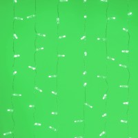  - Светодиодная гирлянда ARD-CURTAIN-CLASSIC-2000x3000-CLEAR-760LED Green (230V, 60W) (Ardecoled, IP65)