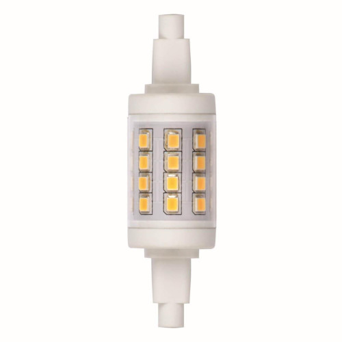 Лампа светодиодная Uniel R7s 6W 3000K прозрачная LED-J78-6W/WW/R7s/CL PLZ06WH UL-00001554 