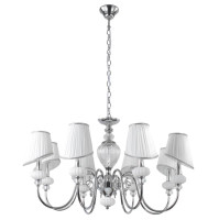  - Подвесная люстра Crystal Lux Alma White SP-PL8