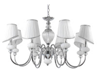  - Подвесная люстра Crystal Lux Alma White SP-PL8