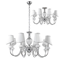  - Подвесная люстра Crystal Lux Alma White SP-PL8